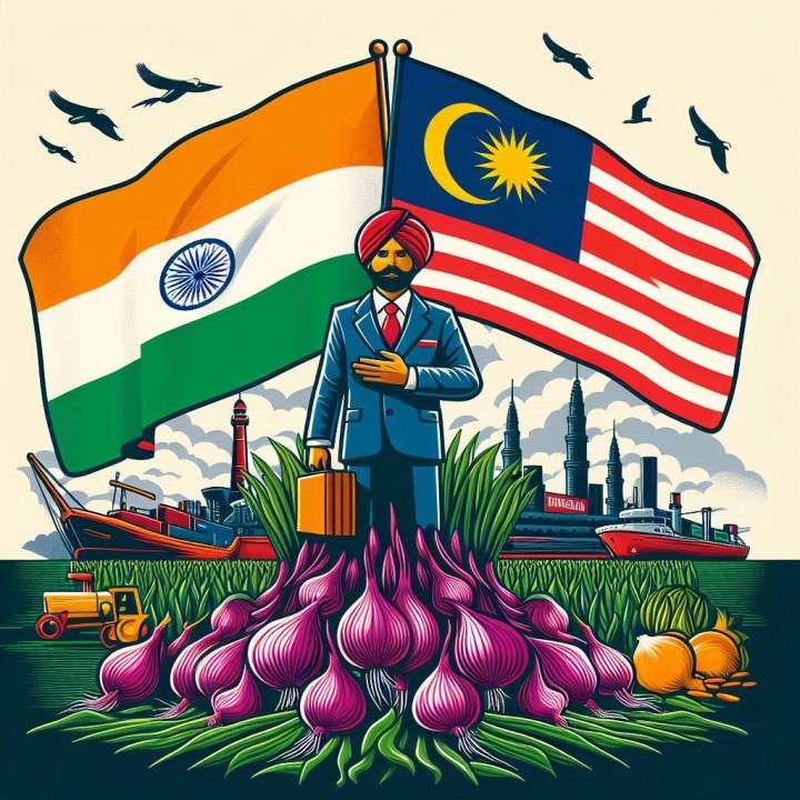 Navigating Agricultural Challenges: India's Onion Procurement and Malaysia's Trade Diplomacy